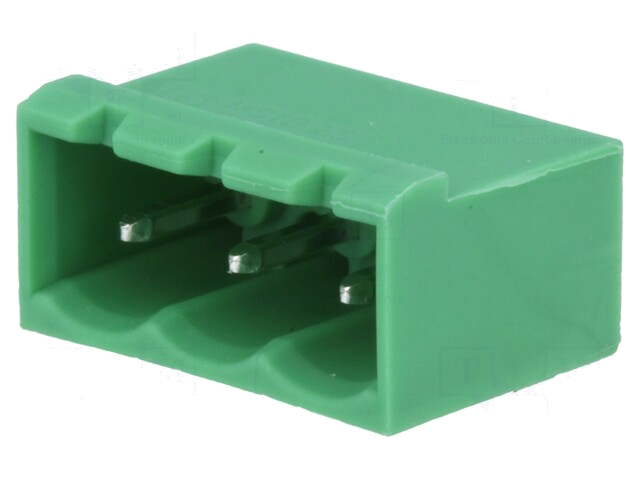 Ontkoppelbare terminal strip; 5,08mm; banen: 3; recht; contact Ontkoppelbare terminal strip; 5,08mm; banen: 3; recht; contact